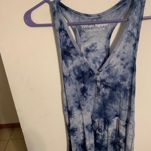 Tie dye tank top. Size L